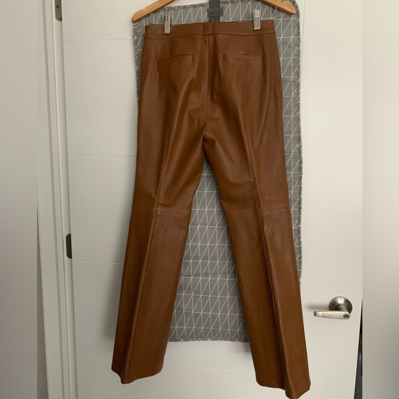 Coach Leather Pants Size 2 - Picture 5 of 6